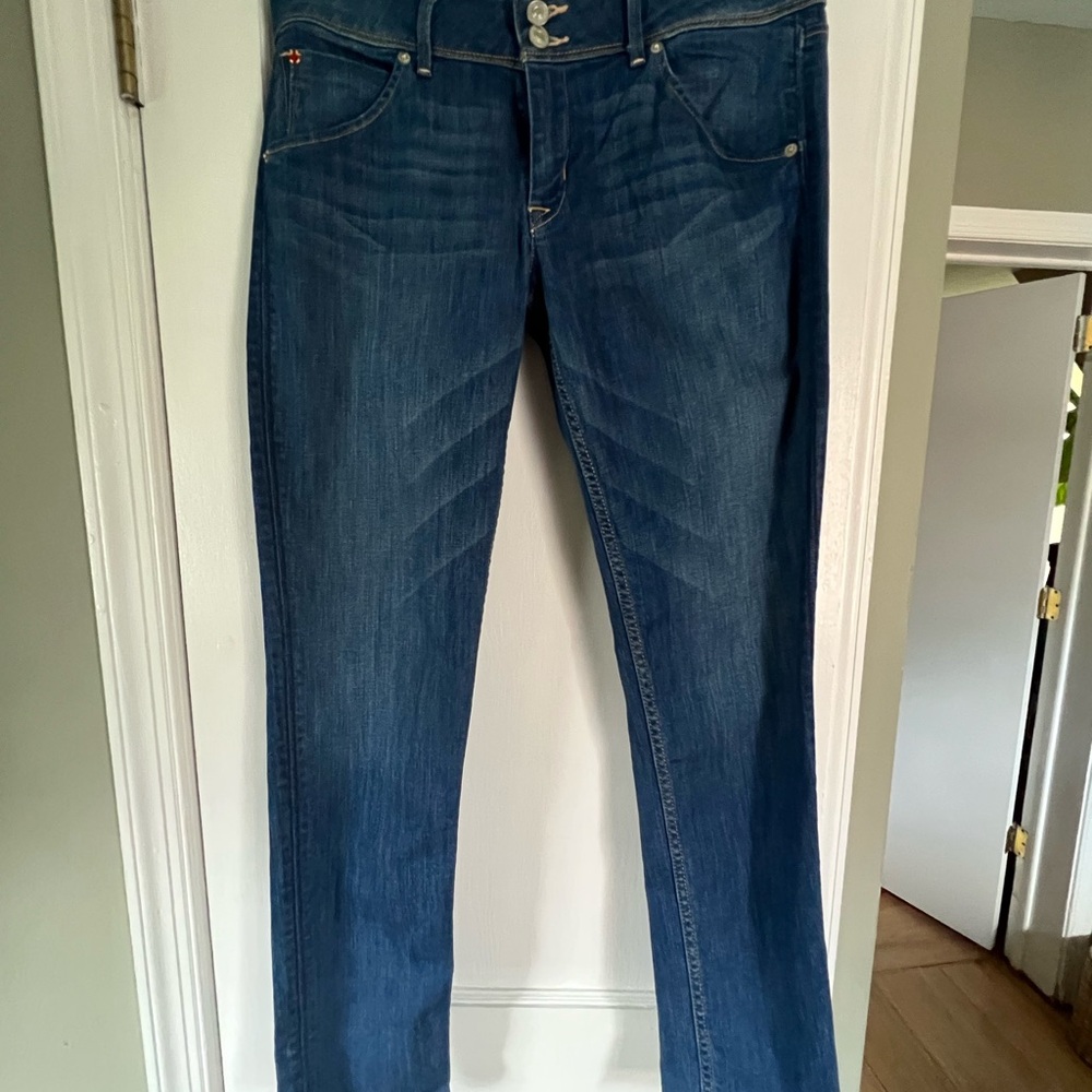Hudson Jeans Collin Flap Skinny Jean Denim